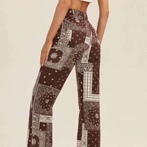 Bandana print jeans
